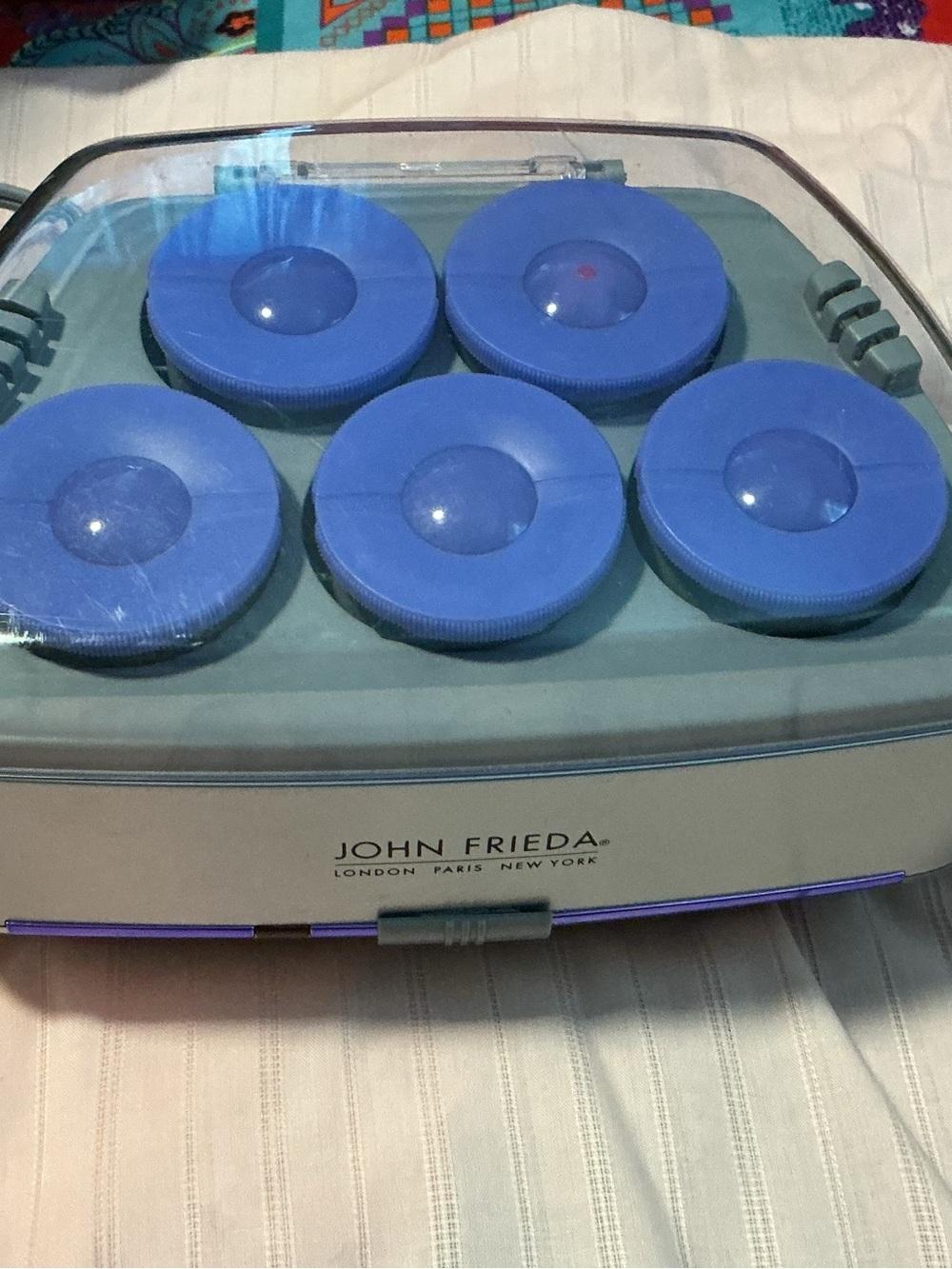 John Frieda Blue Hot Rollers Set - 5-Pack